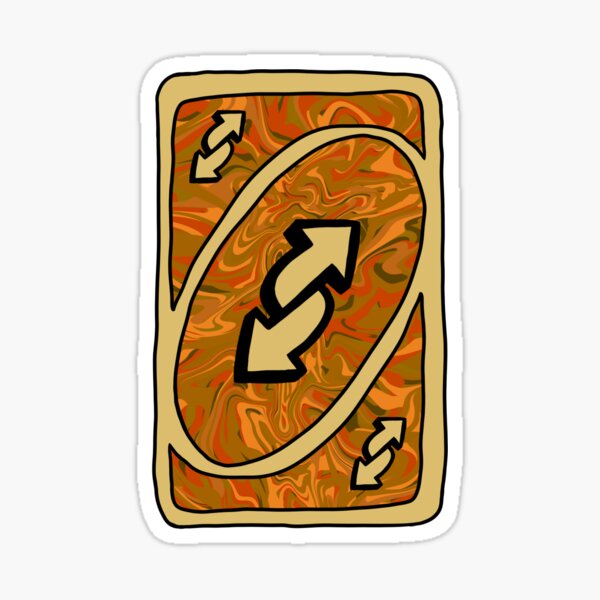 uno reverse card Sticker for Sale by eatashes