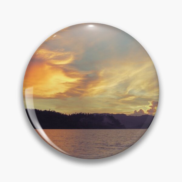 Item preview, Orange Blue Split Sunset designed and sold by divingaround.
