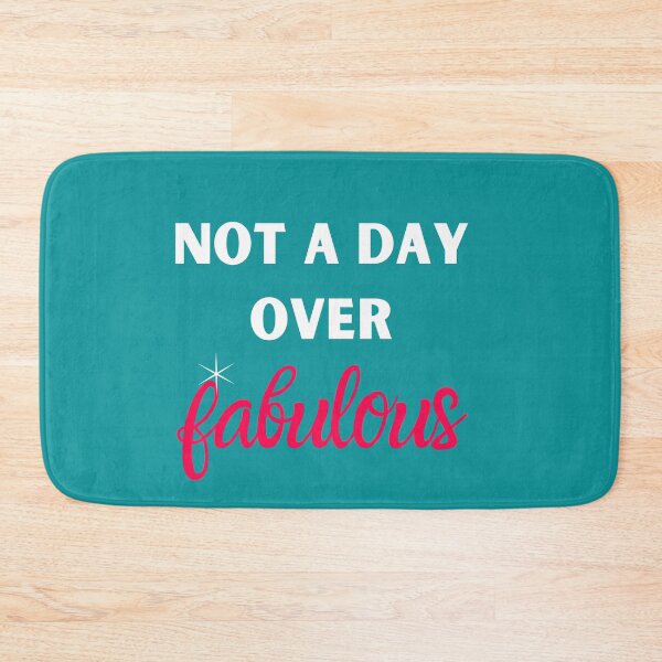 Item preview, Not a Day Over Fabulous Birthday Motivational  designed and sold by Sweet-A-Dsignz.