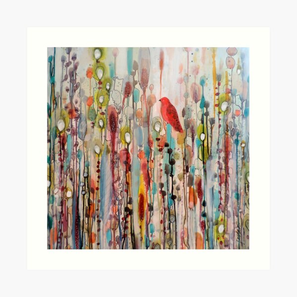 la vie comme un passage Art Print
