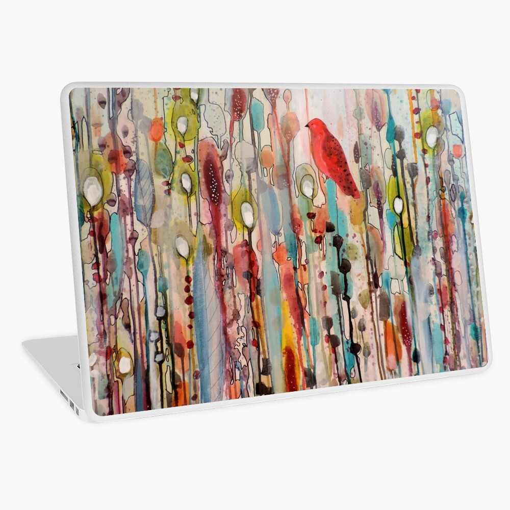 la vie comme un passage Laptop Skin