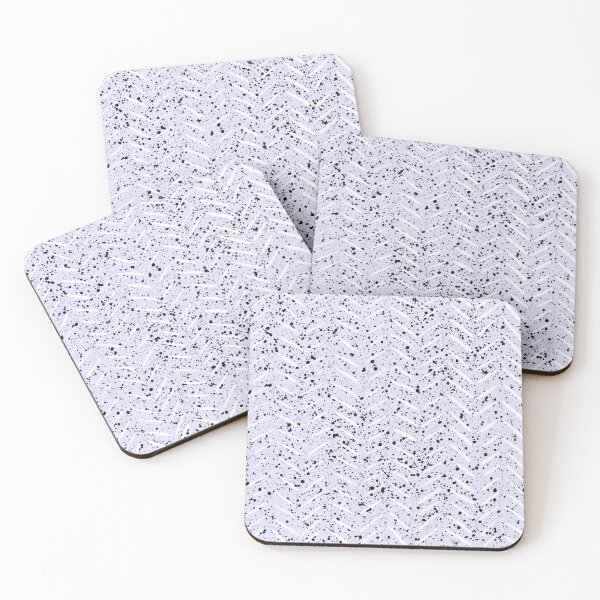 Item preview, Herringbone Splatter Pattern in Light Blue Purple designed and sold by BissyCollective.