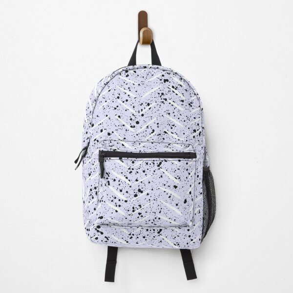 Item preview, Herringbone Splatter Pattern in Light Blue Purple designed and sold by BissyCollective.