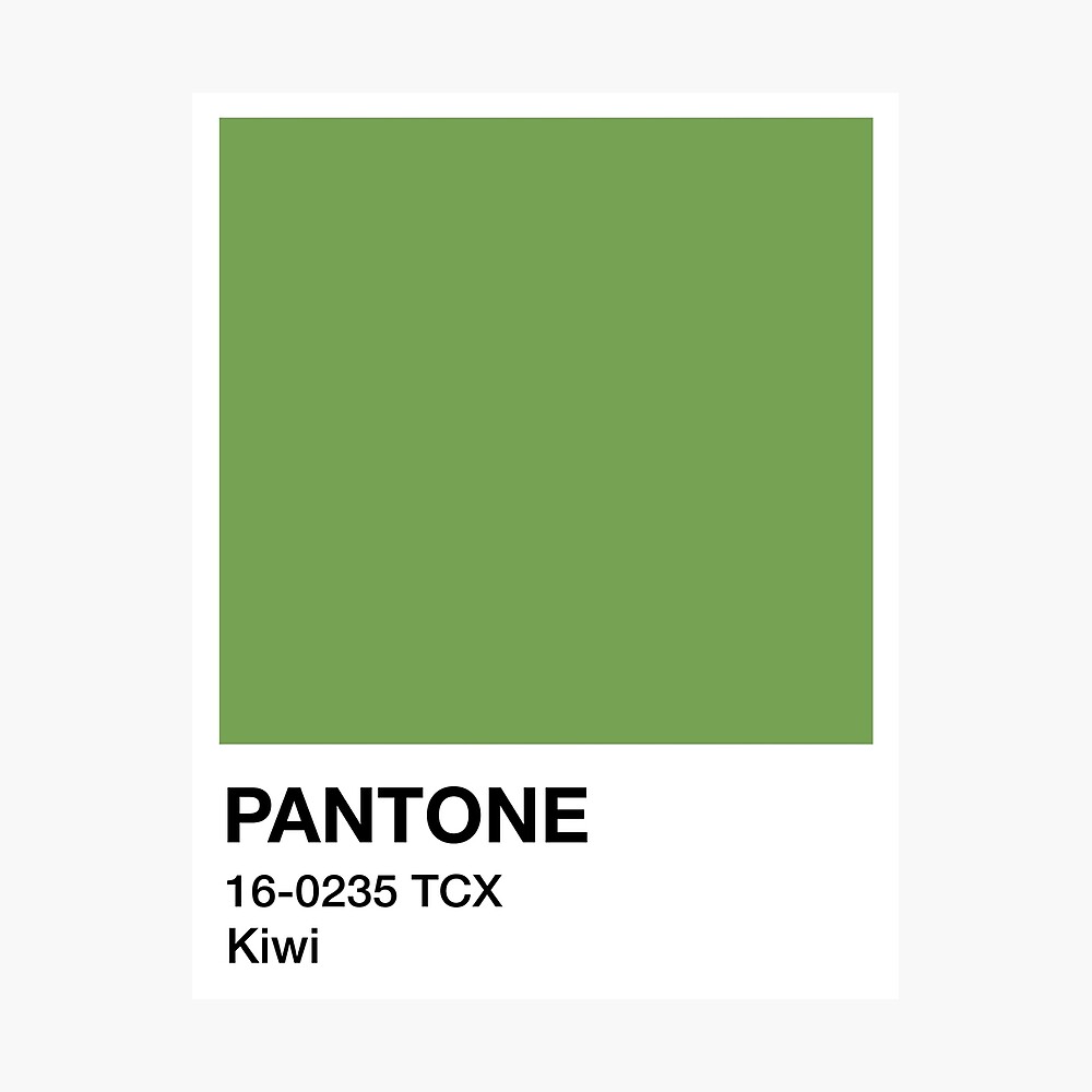 PANTONE SMART 16-0235 TCX Color Swatch Card, Kiwi | lupon.gov.ph