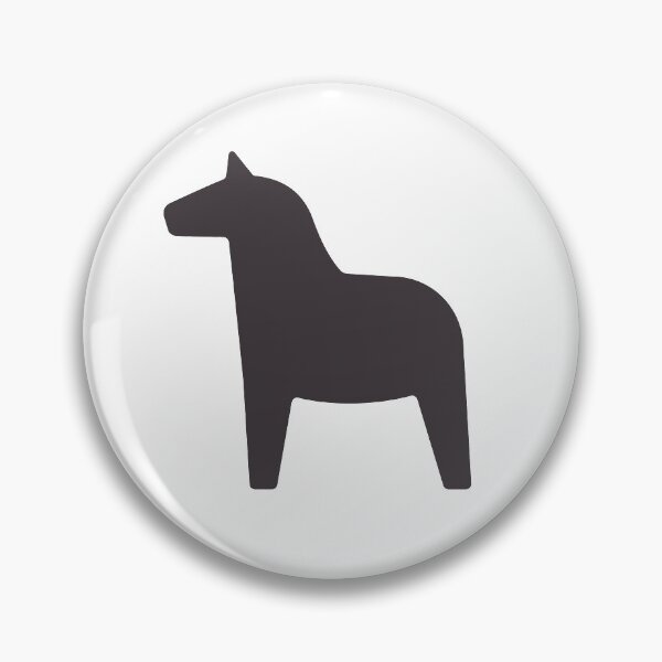 Item preview, The Swedish Dalahorse in black siluette designed and sold by Swedishorigin.