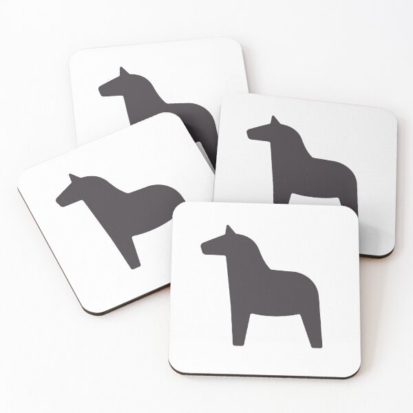 Item preview, The Swedish Dalahorse in black siluette designed and sold by Swedishorigin.
