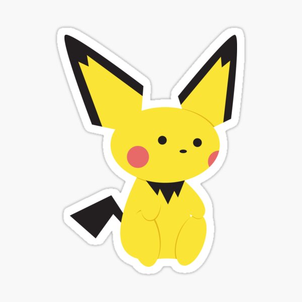 Pichu Stickers | Redbubble