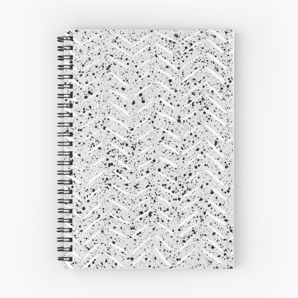 Item preview, Herringbone Splatter Pattern in Light Gray designed and sold by BissyCollective.