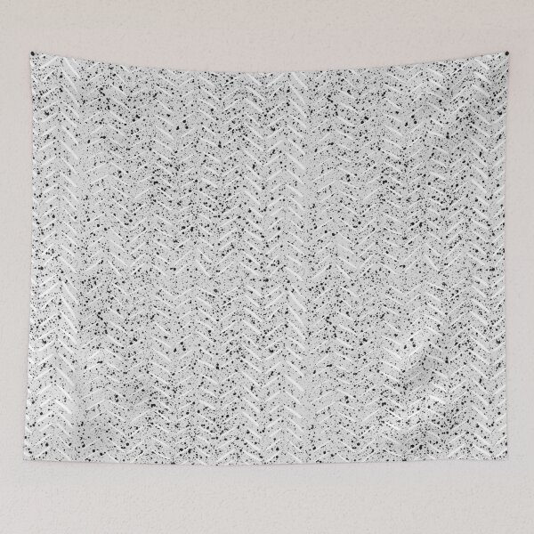 Item preview, Herringbone Splatter Pattern in Light Gray designed and sold by BissyCollective.