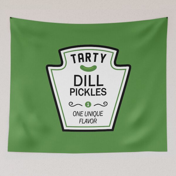 Item preview, Tarty Dill Pickle Halloween Condiment Labels Costume Dill Pickle Halloween Condiments Set designed and sold by ravishdesigns.