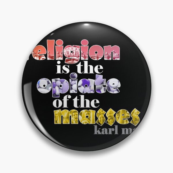 Item preview, Religion is the Opiate of the Masses designed and sold by ViktorCraft.
