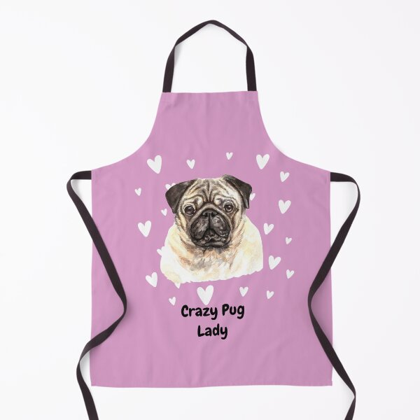 Item preview, Crazy Pug Lady - Dogs designed and sold by Teez-Me.