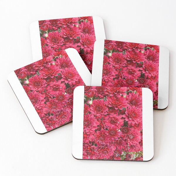 Item preview, Red Mums Blooming designed and sold by navitaelwell.
