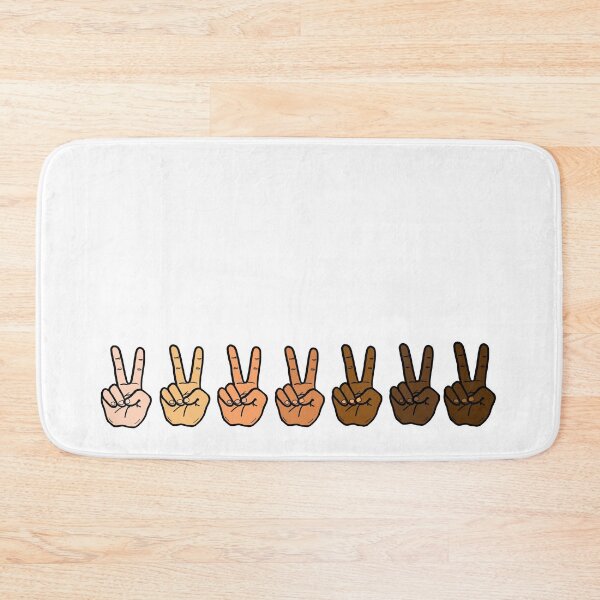 Item preview, V Sign Hand Racial Equality designed and sold by Nalidsa Sukprasert.