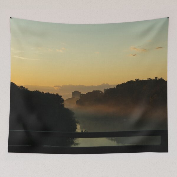 Item preview, Early morning over the lake designed and sold by alexandracpinto.