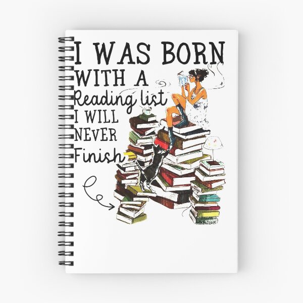 Item preview, I Was Born With A Reading List I Will Never Finish designed and sold by Terri-Wong-9720.