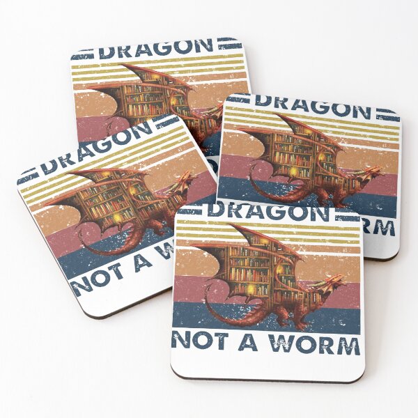 Item preview, I'm A Book Dragon Not A Worm designed and sold by Terri-Wong-9720.