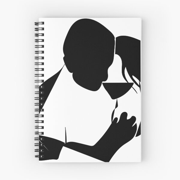 Item preview, Husband and Wife, Lovers, Loving Couple, Line Art designed and sold by Gabrielle Freitas.