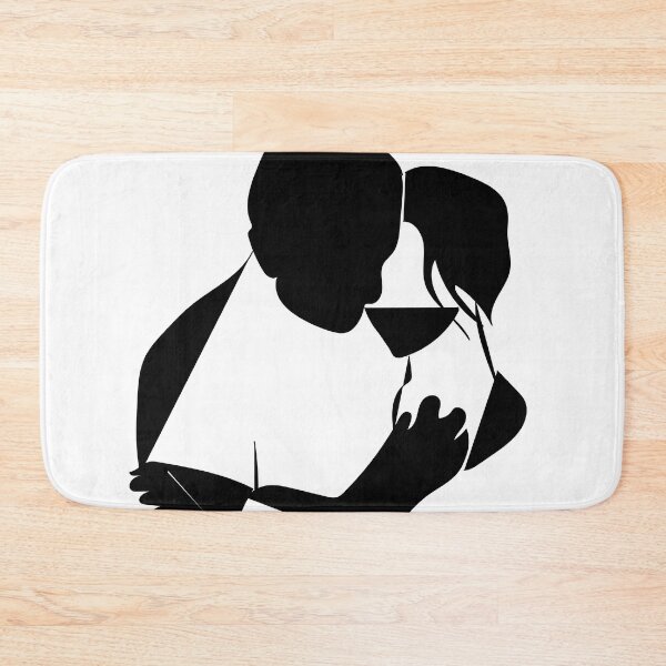 Item preview, Husband and Wife, Lovers, Loving Couple, Line Art designed and sold by Gabrielle Freitas.