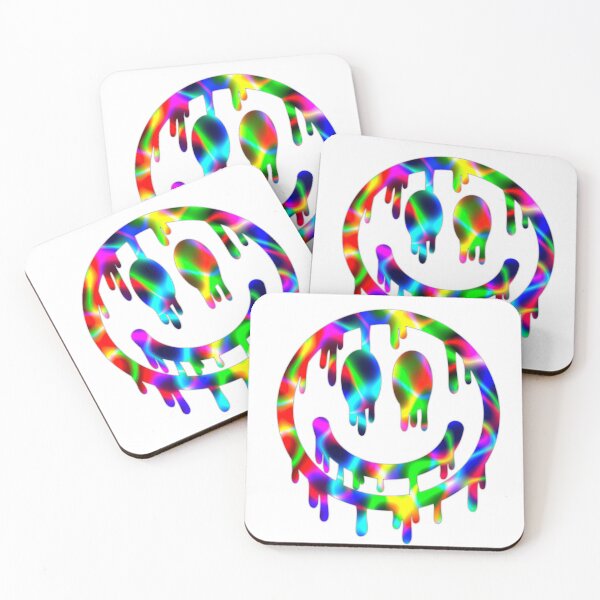 Item preview, Psychedelic dripping smiley face designed and sold by Sky Jade.