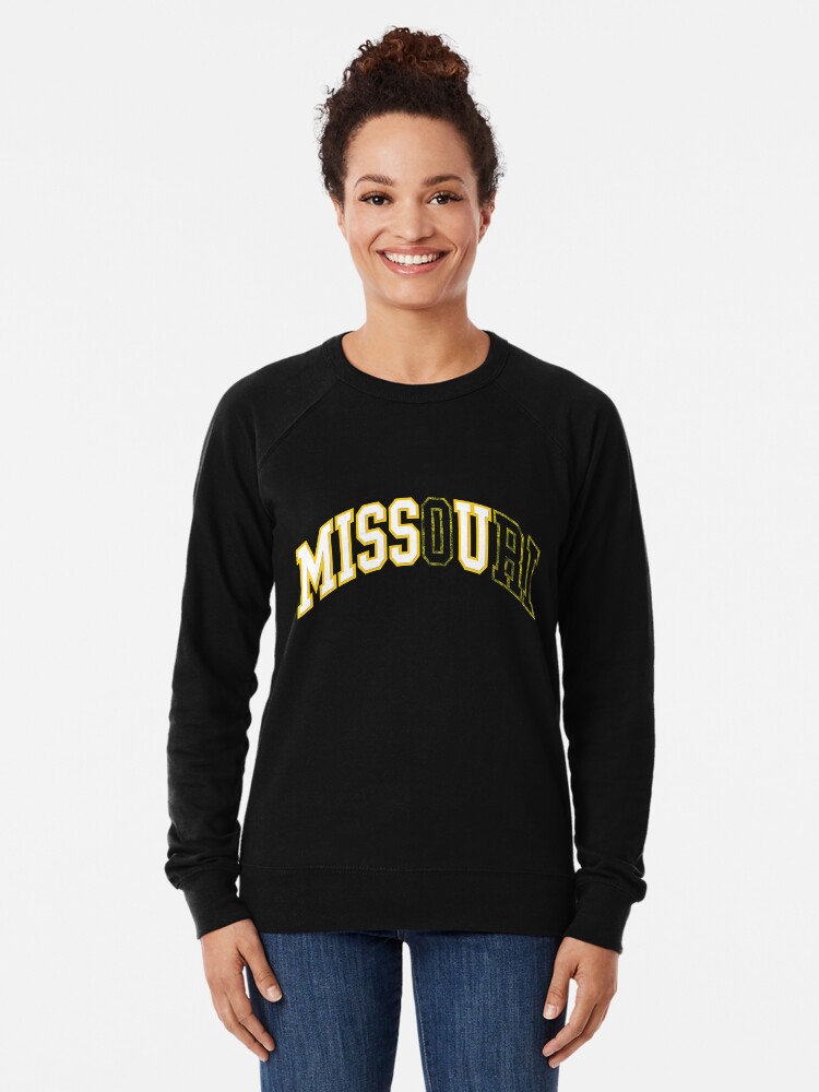 Miss U Missouri Lightweight Sweatshirt for Sale by Stickersaurus1 Redbubble