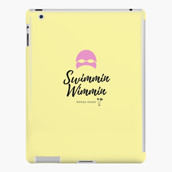 Swimmin Wimmin Group Noosa Heads Pastel Lemon iPad Snap Case