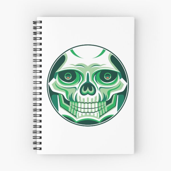 Item preview, Emerald Cypher Skull (for light colored substrate) designed and sold by RYSHU.