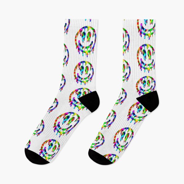 Item preview, Psychedelic dripping smiley face designed and sold by Sky Jade.