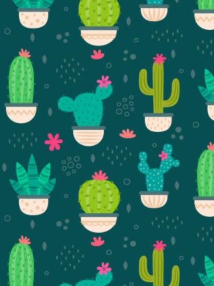 Thumbnail 4 of 4, iPhone Case, Cacti Colorful Pattern designed and sold by RheanaDesigns.
