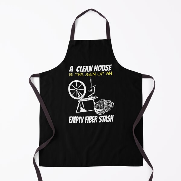 Item preview, A Clean House is the sign of an Empty Fiber Stash Funny Handspinner Gift designed and sold by DSeller.
