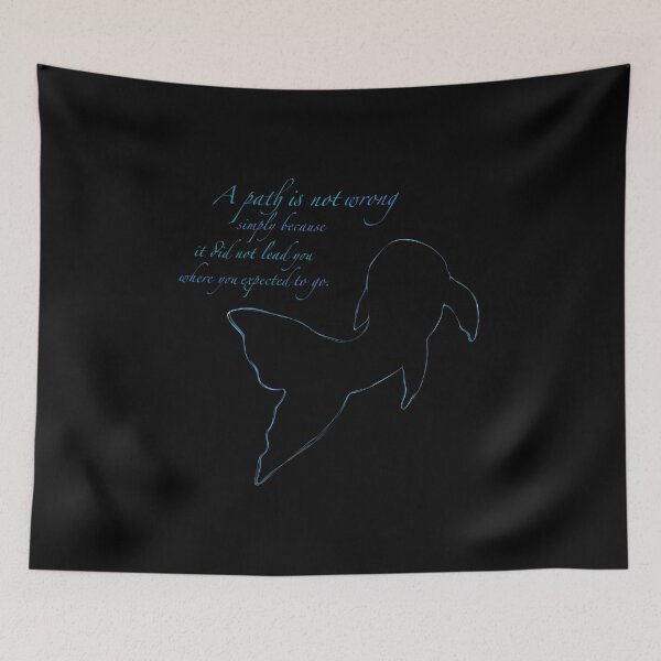 Item preview, A path is not wrong simply because it did not lead you where you expected to go (Black Version) designed and sold by conscript.