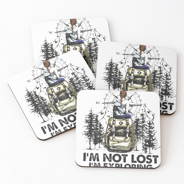 Item preview, I'm Not Lost I'm Exploring designed and sold by Terri-Wong-9720.