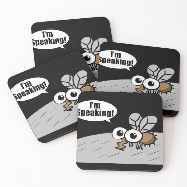 Item preview, I'm Speaking! - fly on Pence designed and sold by Craftaholic.