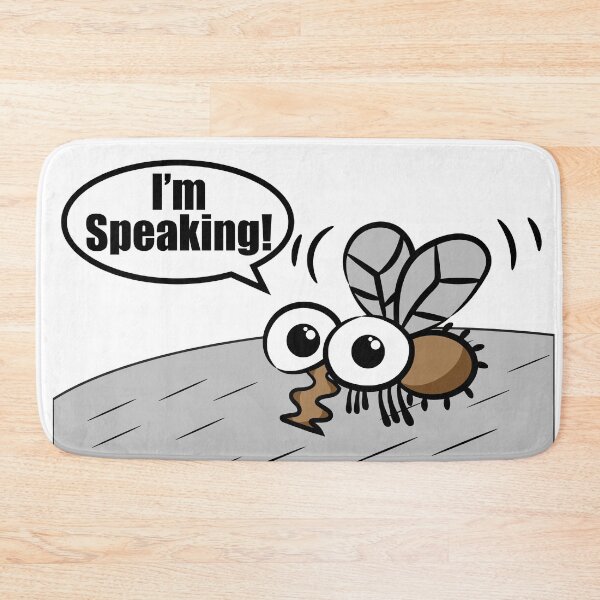 Item preview, I'm Speaking! - fly on Pence designed and sold by Craftaholic.