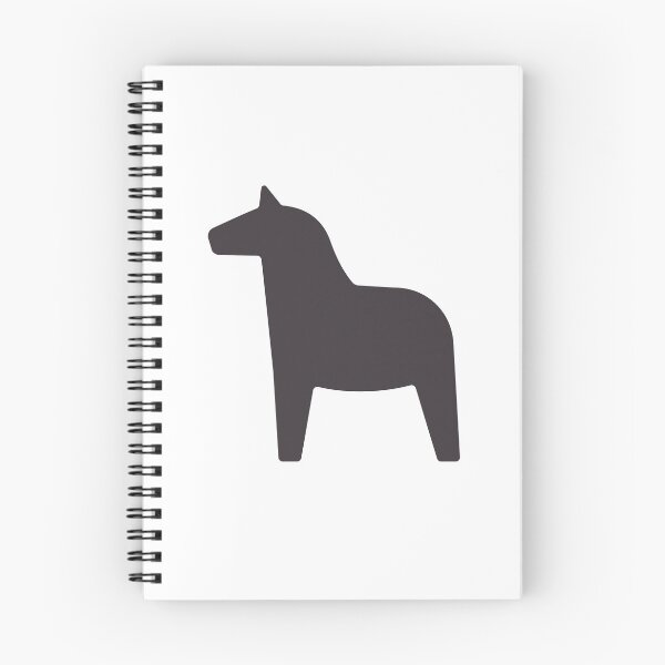 Item preview, The Swedish Dalahorse in black siluette designed and sold by Swedishorigin.