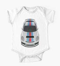 Blue and red stripes One Piece - Short Sleeve