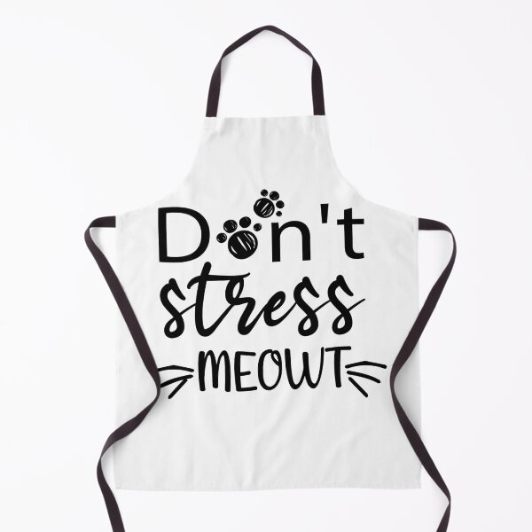 Item preview, Don't Stress Meowt Funny Cat designed and sold by Szak129.