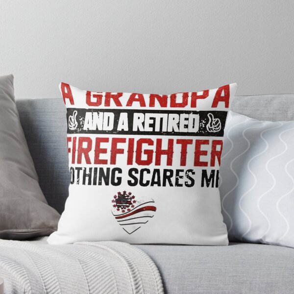 Item preview, I Am A Dad A Grandpa And A Retired Firefighter Nothing Scares Me designed and sold by Terri-Wong-9720.