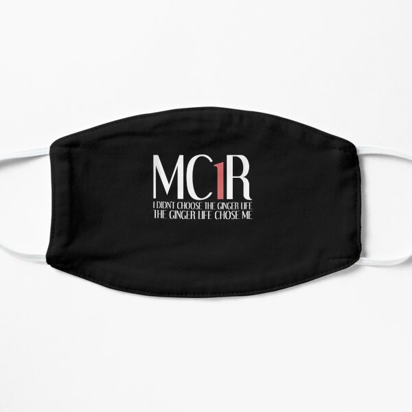 Mc1r The Ginger Life Chose Me Funny Redhead Débardeur Masque sans plis