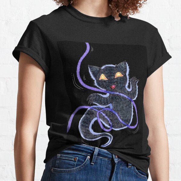 Feline Apparition: Yarn Possession Classic T-Shirt