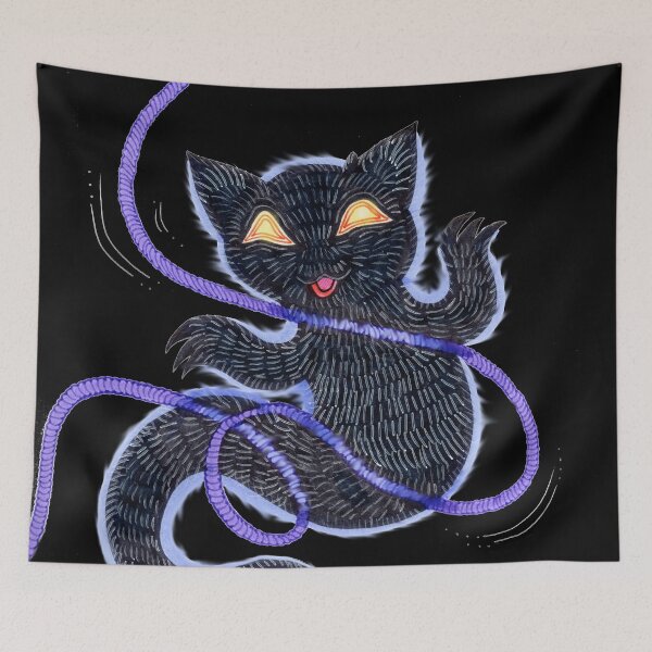 Item preview, Feline Apparition: Yarn Possession designed and sold by LeftHandedLenya.