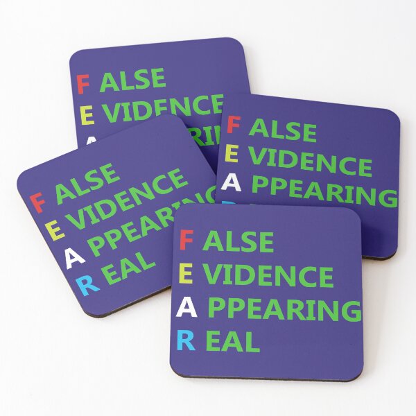 Item preview, FEAR False Evidence Appearing Real designed and sold by DomGDesign.