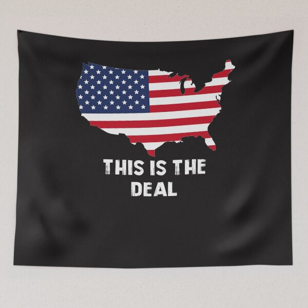 Artikelvorschau, Dies ist der Deal Lustiges Geschenk für Männer Frauen Flagge Amerikanisches Geschenk entworfen und verkauft von iamspiner.