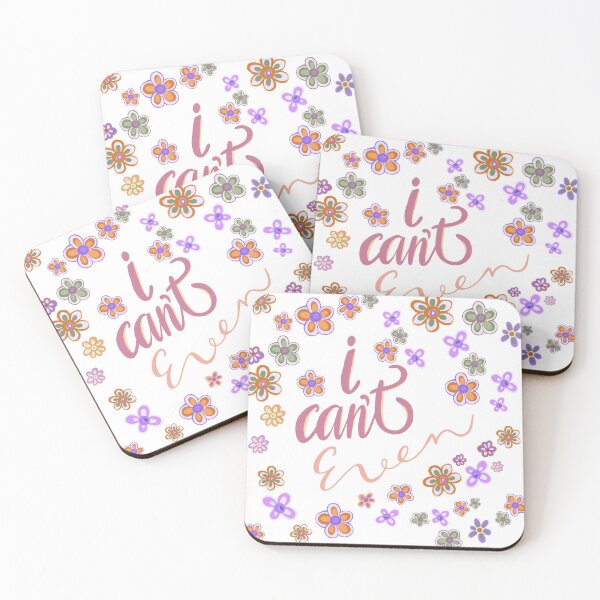 Item preview,  I can't even with cute flowers - Retro Palette designed and sold by Squarebird.