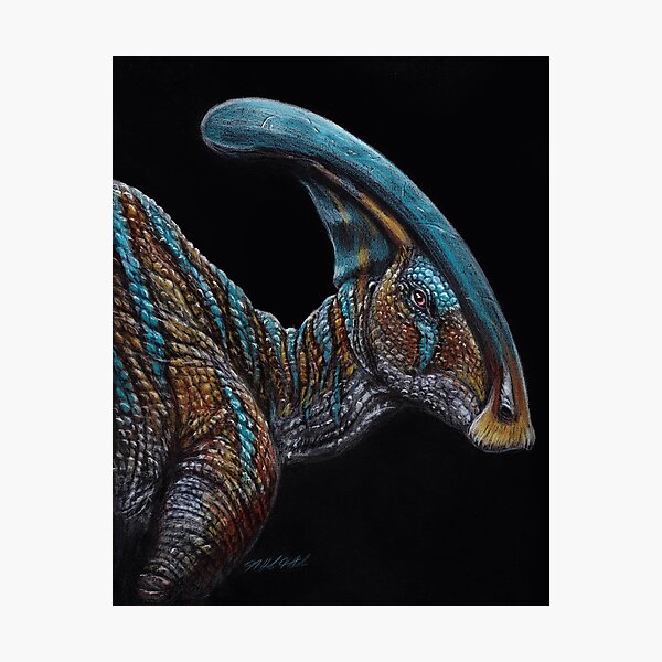 Parasaurolophus Photographic Print