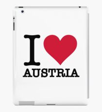 I love Austria iPad Case/Skin