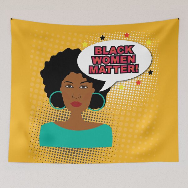 Item preview, Black Women Matter - Retro Comics Pop Art designed and sold by blackartmatters.
