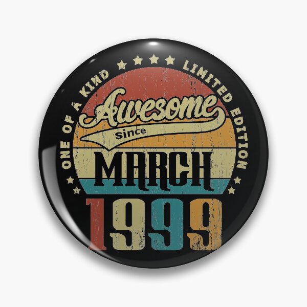 Artikelvorschau, Vintage März 1999 Einzigartig Super seit März 1999 22. Geburtstagsgeschenk 22 Jahre alt entworfen und verkauft von Takatv.