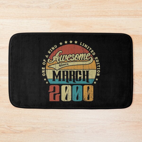 Item preview, Vintage March 2000 One Of A Kind Awesome Since March 2000 21st Birthday Gift 21 Years Old designed and sold by Takatv.