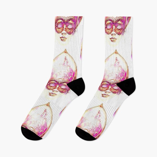 Artikelvorschau, Maske in pink entworfen und verkauft von Bless-Up-Store.
